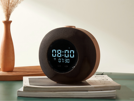 Bluetooth Speaker with Alarm Clock andCharging Function